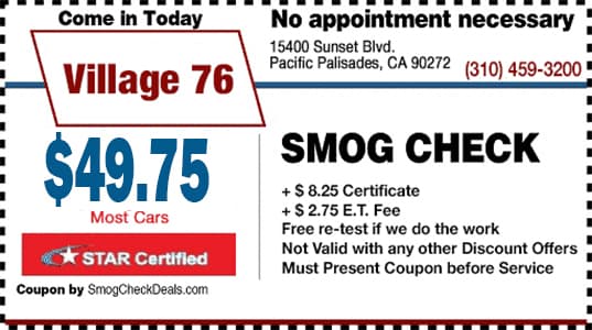 Smog Coupons